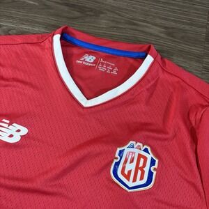 New Balance Costa Rica Home Soccer Jersey Men's Size Large 2023